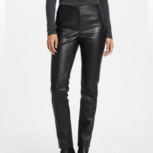 My Tribe Black Leather Pants